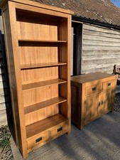 Oak Furniture Land Bookcase &