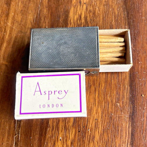 Asprey london metal - asprey, matchbox