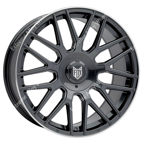 Black vr3 alloy wheels fit - 18",