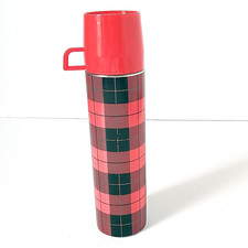Fred Picnip - Novelty Disguised Hip Flask - Retro Tartan - Stainless 295ml - New