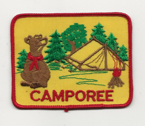 Camp ree patch - camp, bear