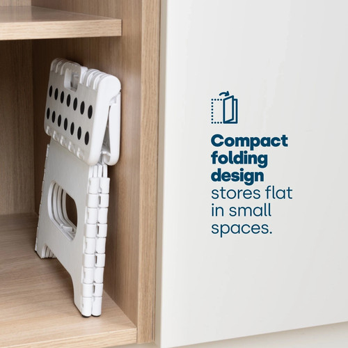 Folding step stool plastic - step,