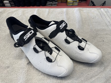 Sidi Wire 2S Road Shoes - Men's, White/Black, 48