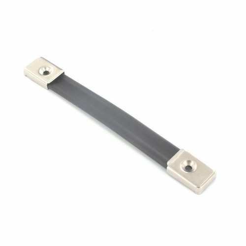 175mm nickel plated - flat, black