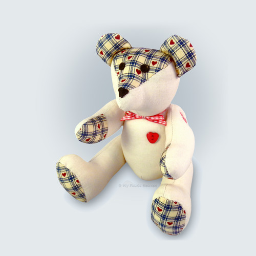Jointed memory bear soft - jointed,