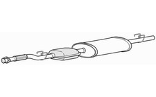 Exhaust Catalyst & Centre
