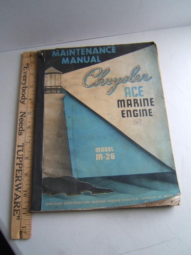 Vintage chrysler ace - vintage, marine