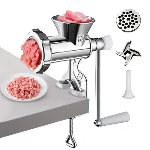 Manual meat grinder mincer - manual,