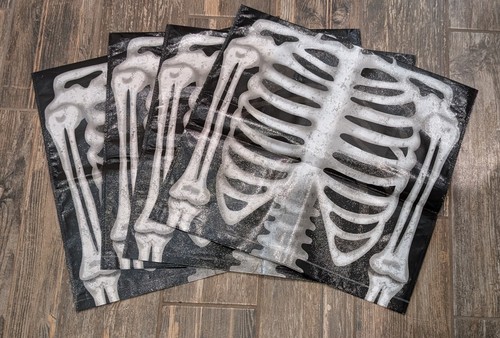 Set vinyl skeleton slip - vinyl,