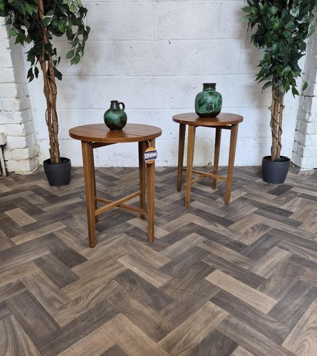 Pair vintage 1960 - 1960's, teak