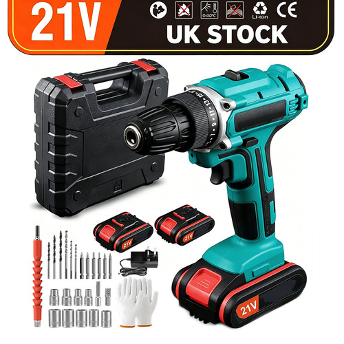 Battery 21v cordless drill - 2,