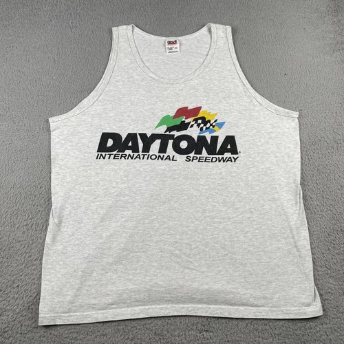Vtg anvil gray tank top - gray,