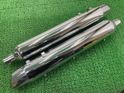 Flhtcu silencer muffler left - silencer, (left