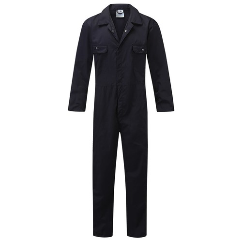 Ladies stud front boilersuit - ladies,