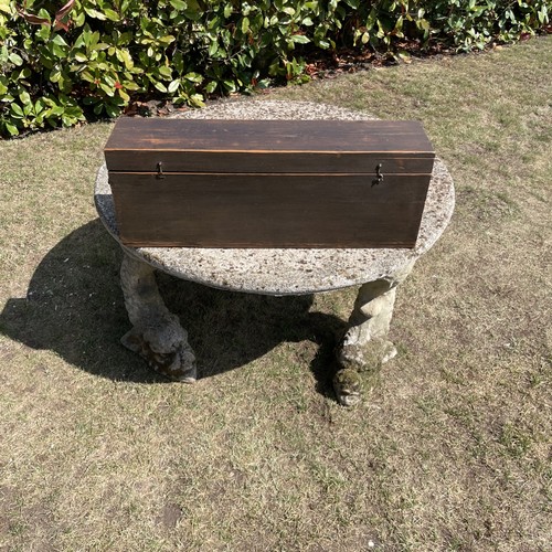 Vintage oak tool - oak, chest