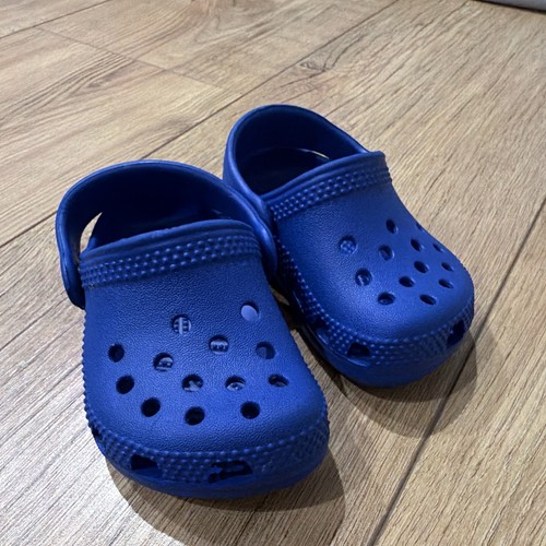 Crocs unisex kids blue classic - unisex,