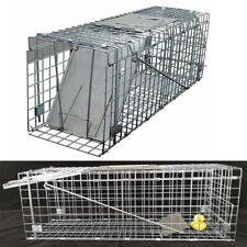 Animal Traps Cage for Squirrel Possum Skunk Kitten Mink Humane Rat Trap Catch 