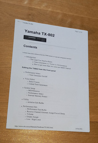 Yamaha tx802 tone generator - yamaha,