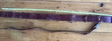 Guards officer Sam Browne leather belt/ cross strap .Approx 36 to 38 inch. Army