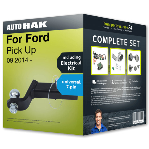 Towbar fixed for - ford, up