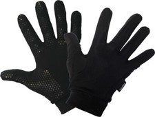 New Football Outfield/Field Player Thermal Fleece Lined Grip Gloves Kids/Junior