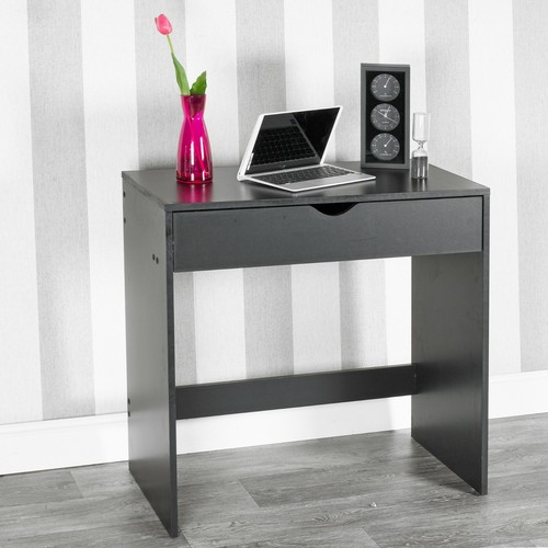 Black wooden dressing table - dressing,