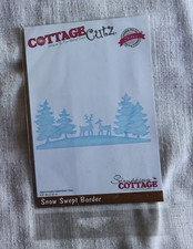 Christmas craft die.  Cottage