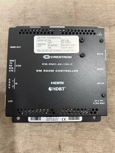 Crestron rmc 100 c - crestron, dm-rmc-4k-100-c