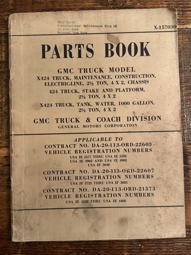 1957 original gmc military - gmc,