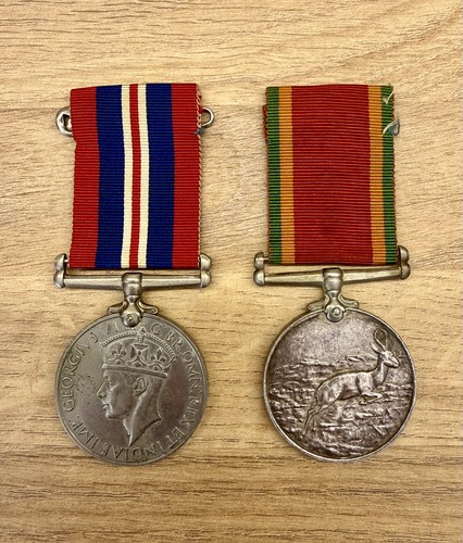 Ww2 south africa service medal - south,