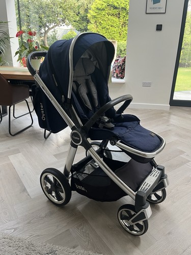 Babystyle oyster grey pram - 3,