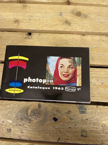 Old photographic catalogue - old,