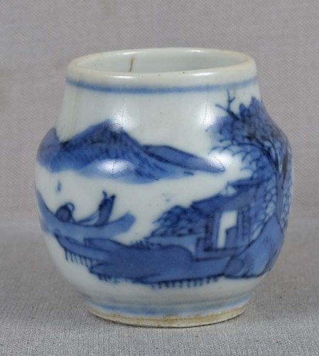 19c chinese scholar porcelain - 19c,