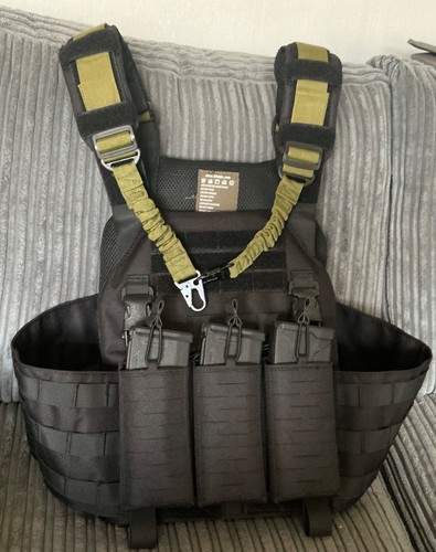 Airsoft tactical plate carrier