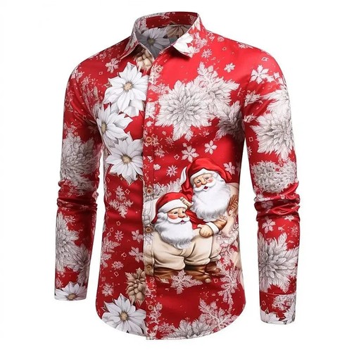 Men christmas fashion shirts - christmas,
