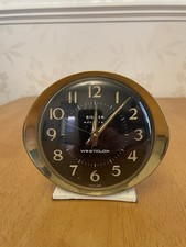 Vintage Big Ben Westclox Wind Up Alarm Clock  Runs Ticks Bell Chime Alarm Works