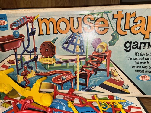 Vintage mouse trap game - -,