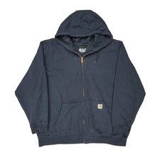 Carhartt Hoodie - 3XL Navy Cotton Blend