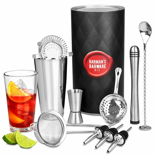 Barman barware kit - barware, with