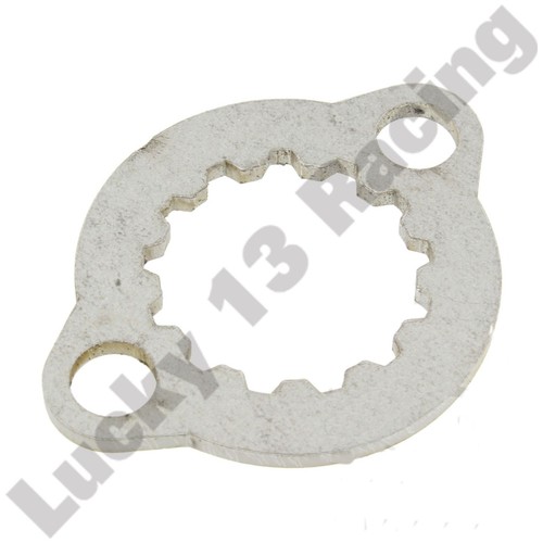 Front sprocket retaining - , plate