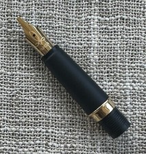 Mint Parker Frontier Fountain Pen Nib/Feed/Section Unit, Broad Italic Stub