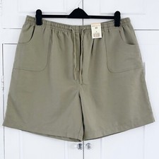 BonMarche Khaki Shorts Size UK