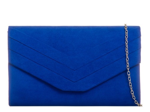 Royal blue woman suede - blue,