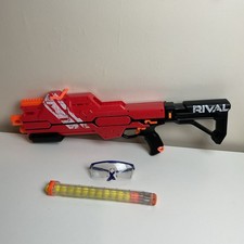Nerf Rival Hypnos XIX-1200 Team Red Blaster Magazine & Ammo Rounds & Glases