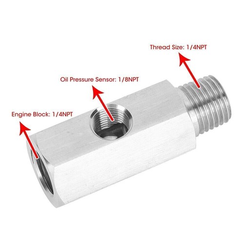 4npt oil pressure adapter - 1/4npt,