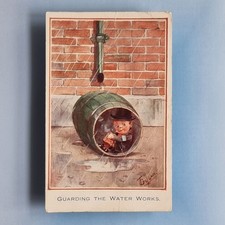 WW1 Comic Postcard 1915 T