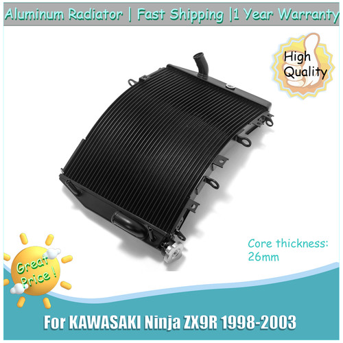 Aluminium water radiator - water,
