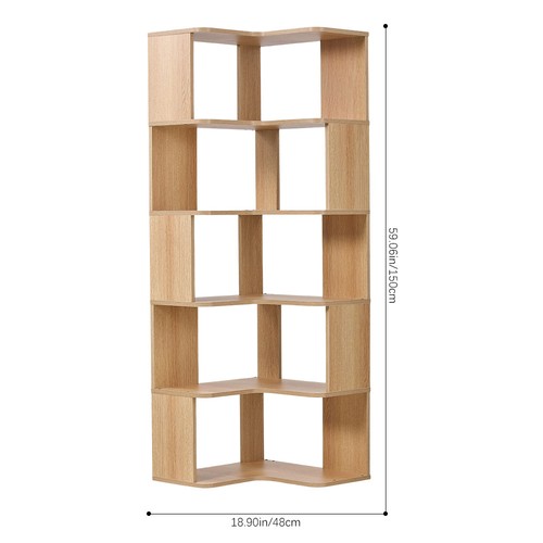 Tier corner bookcase - 5/6,