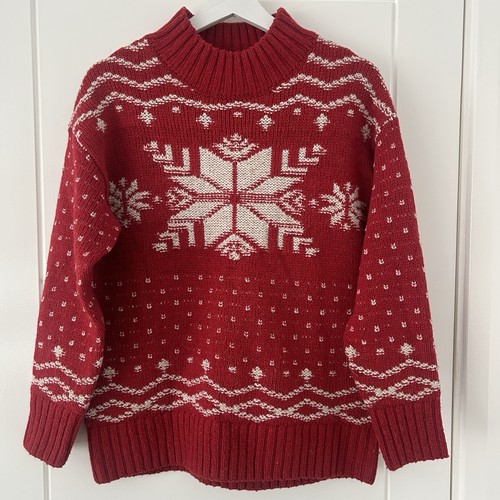 Fatface red fair isle - fatface, 10