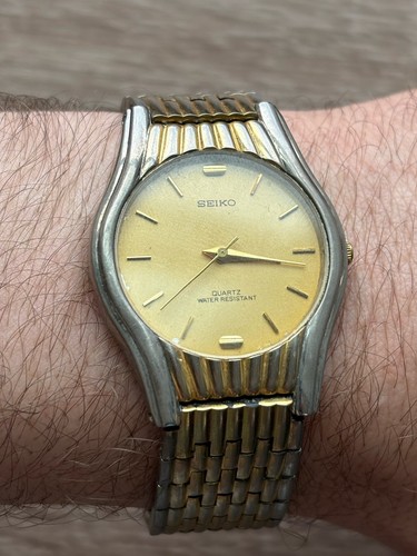 Seiko vintage gold - seiko,